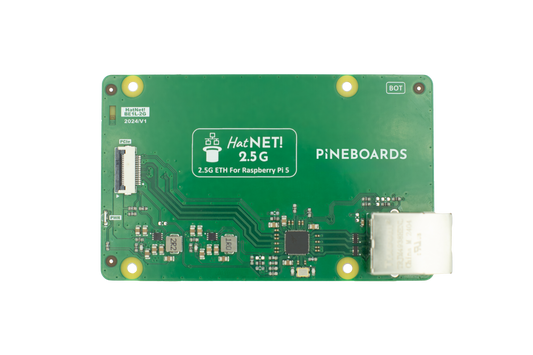 HatNET! 2.5G (2.5 Gigabit Ethernet) for Raspberry Pi 5