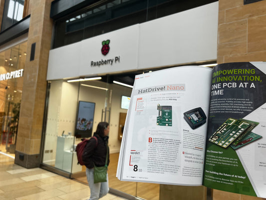 HatDrive! Nano featured in Raspberry Pi's The MagPi Magazine!