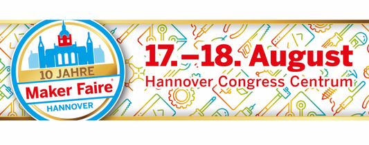 Meet us at Maker Faire Hannover 2024