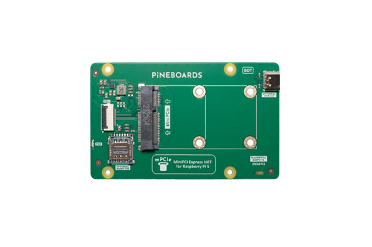 Hat mPCIe for Raspberry Pi 5